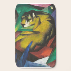"The Tiger" by Franz Marc, 1912 Bath Mat