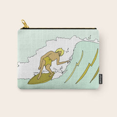 70s outer banks surf // retro surf by surfy birdy Carry All Pouch