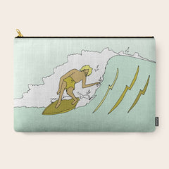 70s outer banks surf // retro surf by surfy birdy Carry All Pouch