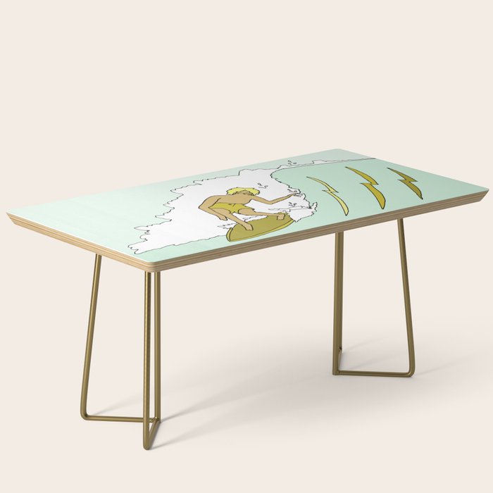 70s outer banks surf // retro surf by surfy birdy Coffee Table