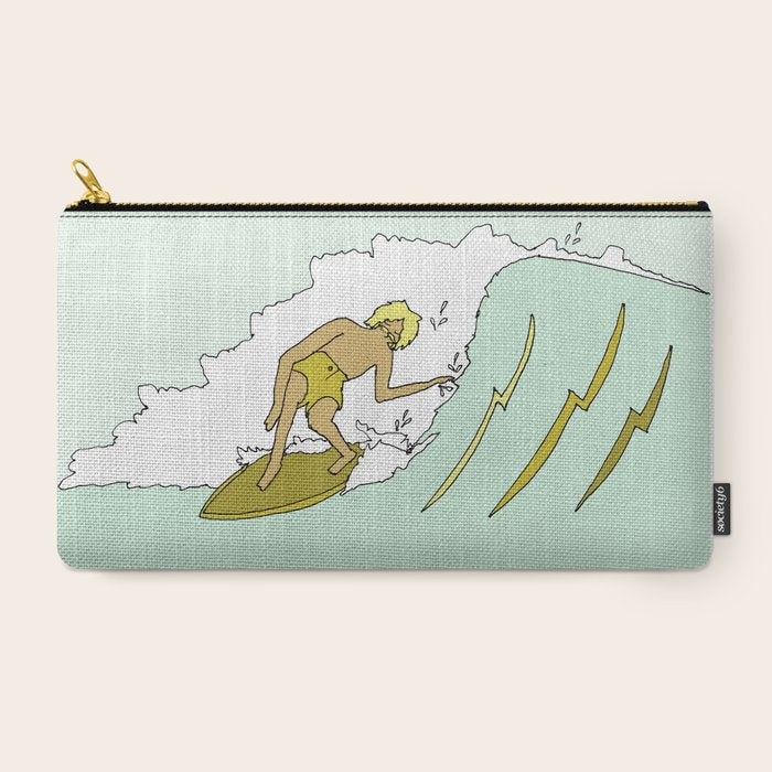 70s outer banks surf // retro surf by surfy birdy Carry All Pouch