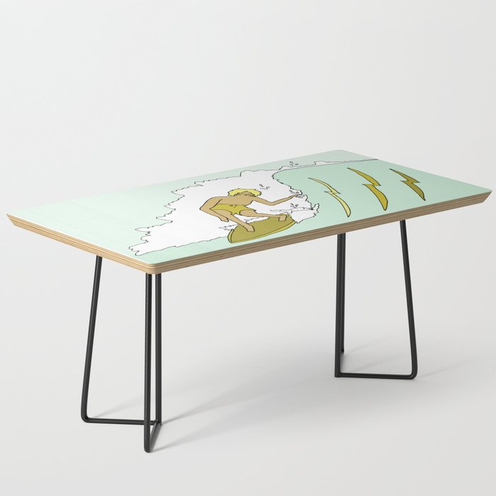 70s outer banks surf // retro surf by surfy birdy Coffee Table