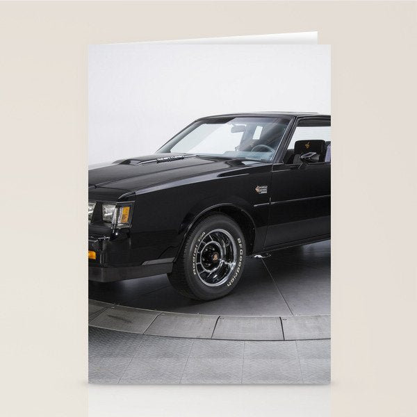 1987 Grand National Muscle Car Stationery Card