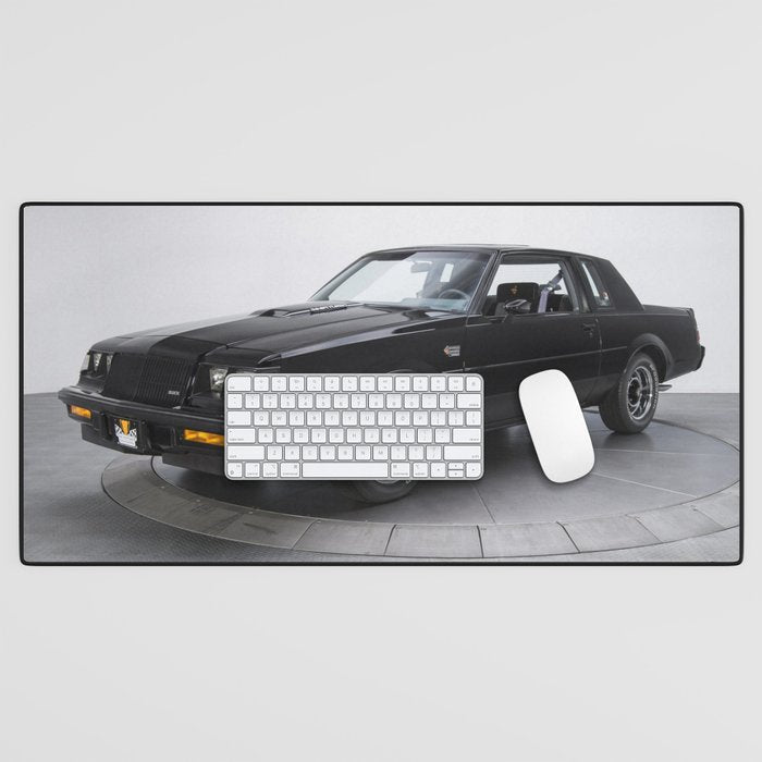 1987 Grand National Muscle Car Desk Mat