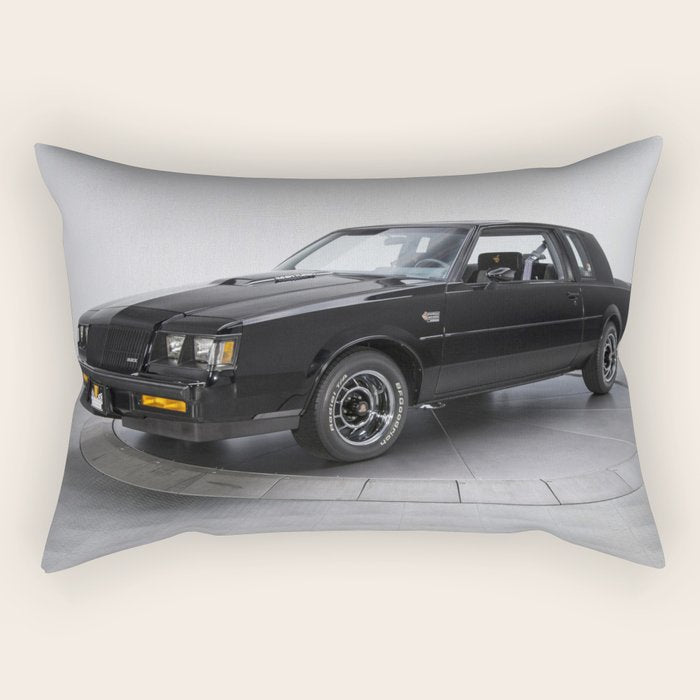 1987 Grand National Muscle Car Rectangular Pillow