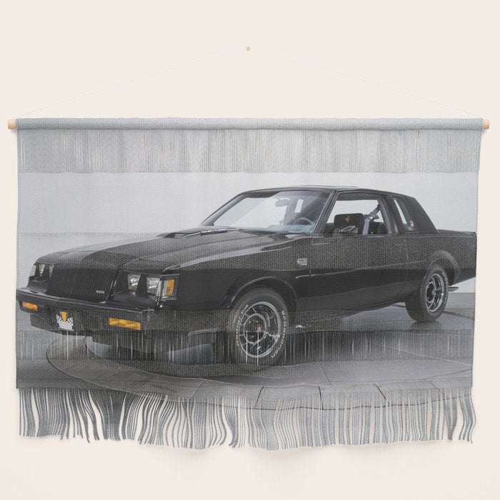 1987 Grand National Muscle Car Wall Hanging