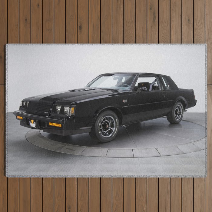 1987 Grand National Muscle Car Outdoor Rug