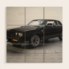 1987 Grand National Muscle Car Wood Wall Art