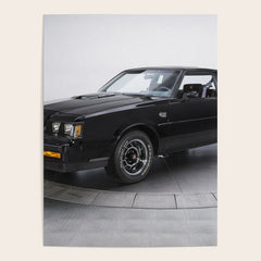1987 Grand National Muscle Car Poster