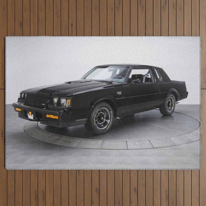 1987 Grand National Muscle Car Outdoor Rug