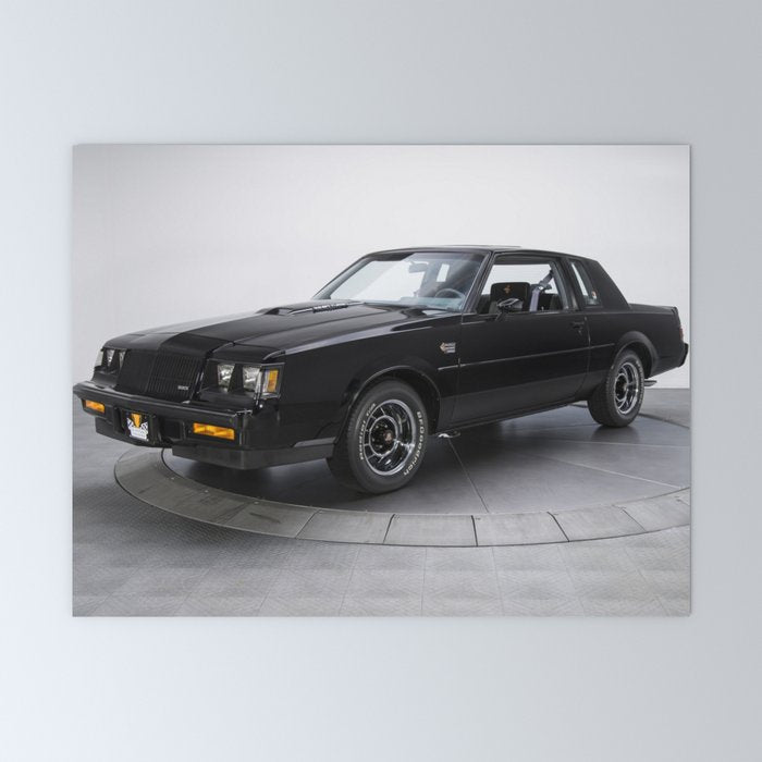 1987 Grand National Muscle Car Mini Art Print