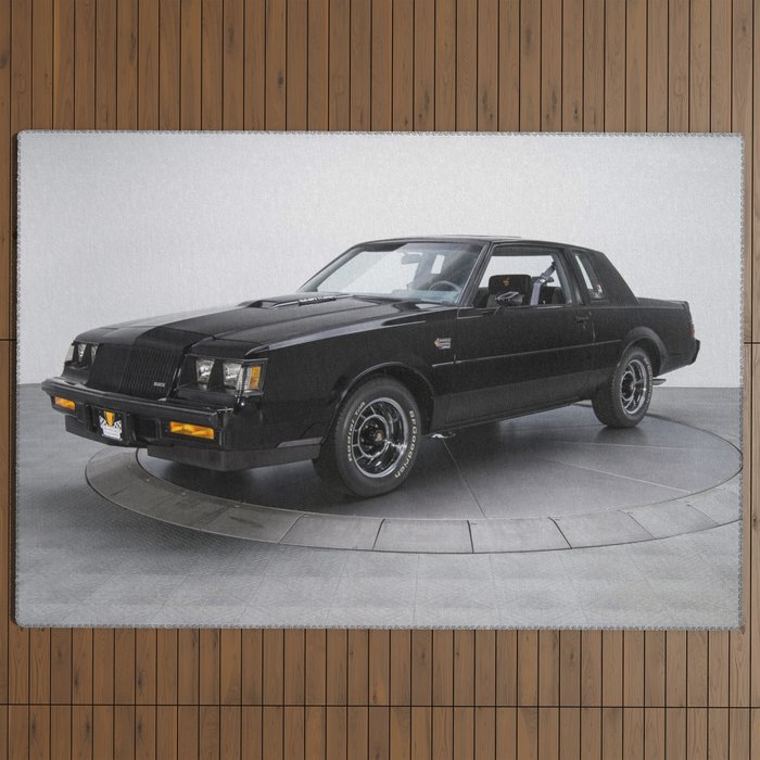 1987 Grand National Muscle Car Outdoor Rug