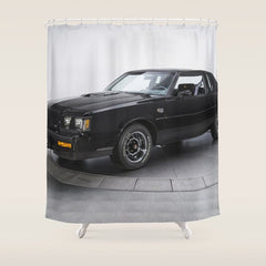 1987 Grand National Muscle Car Shower Curtain