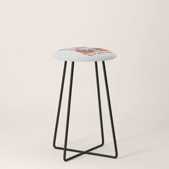 1936 Monaco Grand Prix Race Poster  Stool