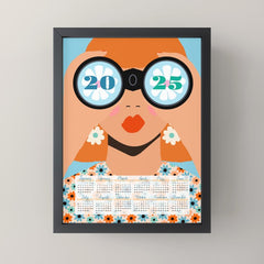 2025 Calendar - Seeking New Horizons Mini Art Print