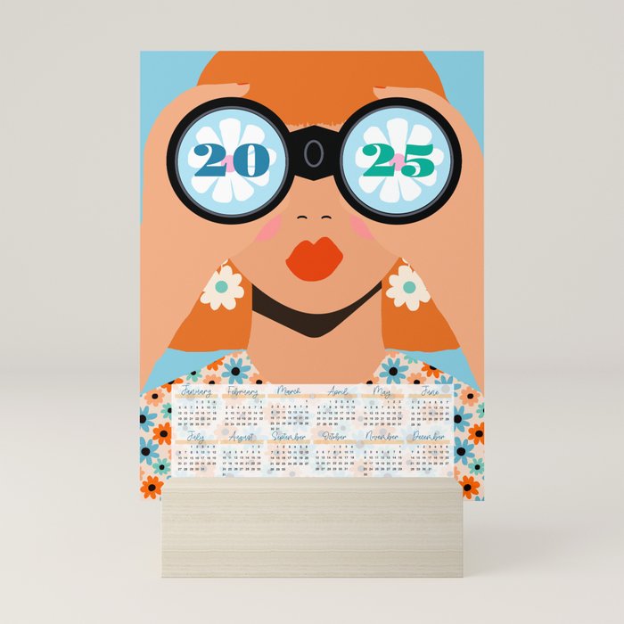 2025 Calendar - Seeking New Horizons Mini Art Print