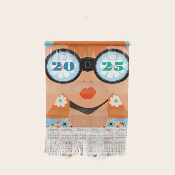 2025 Calendar - Seeking New Horizons Wall Hanging