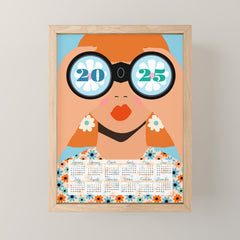2025 Calendar - Seeking New Horizons Mini Art Print