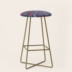 25 Peacocks Baluch Khorasan Persian Bag Face Print Stool