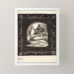 "Woman" by Rockwell Kent (1919) Mini Art Print