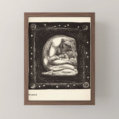 "Woman" by Rockwell Kent (1919) Mini Art Print