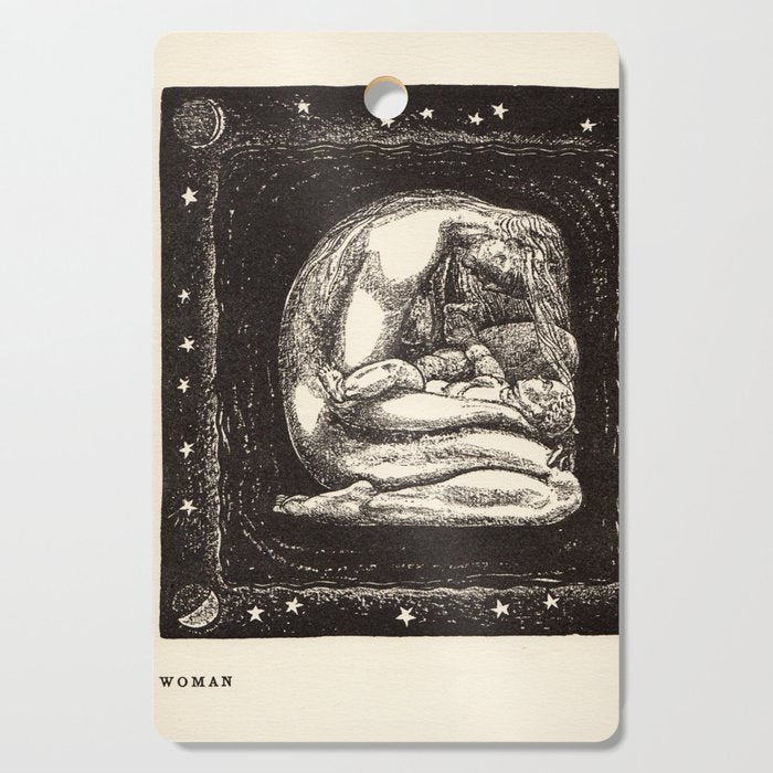 "Woman" by Rockwell Kent (1919) Cutting Board