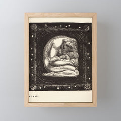 "Woman" by Rockwell Kent (1919) Mini Art Print