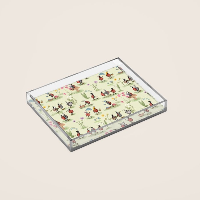 A Ladybug Life Acrylic Tray