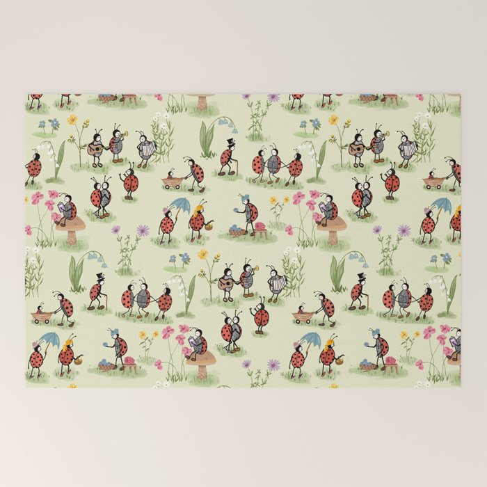 A Ladybug Life Welcome Mat