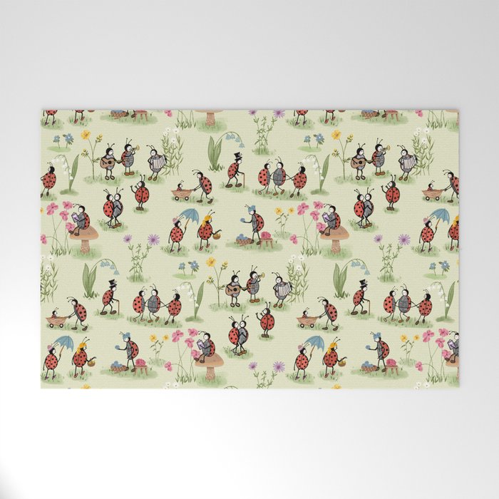 A Ladybug Life Welcome Mat