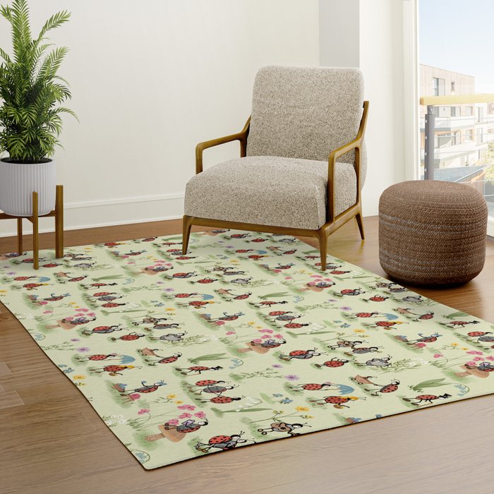A Ladybug Life Rug