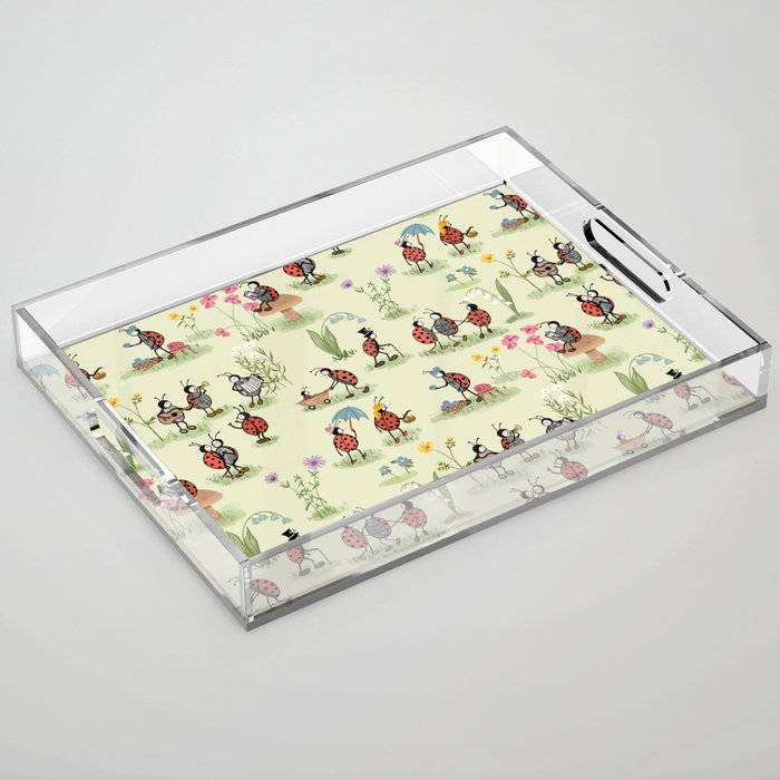 A Ladybug Life Acrylic Tray