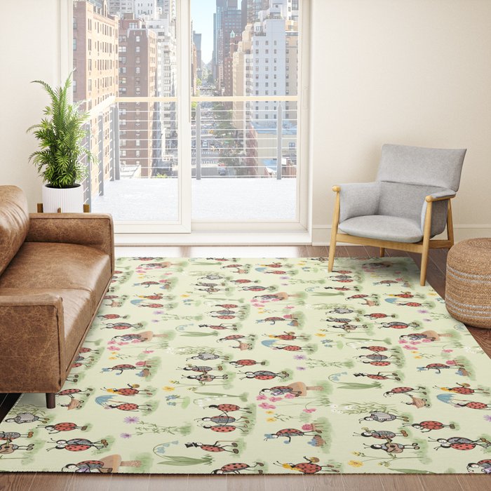 A Ladybug Life Rug