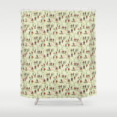 A Ladybug Life Shower Curtain