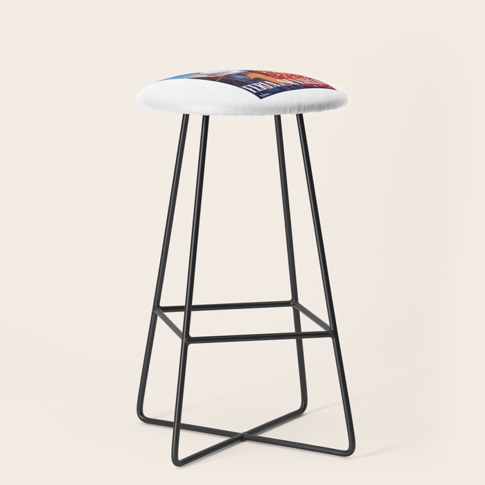 1961 SPAIN Feria De Sevilla Poster Stool