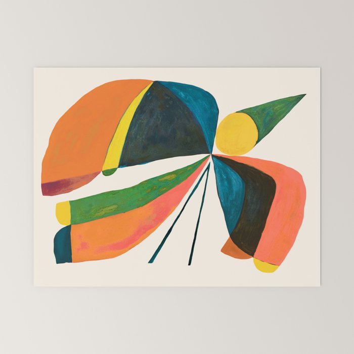A bird Mini Art Print