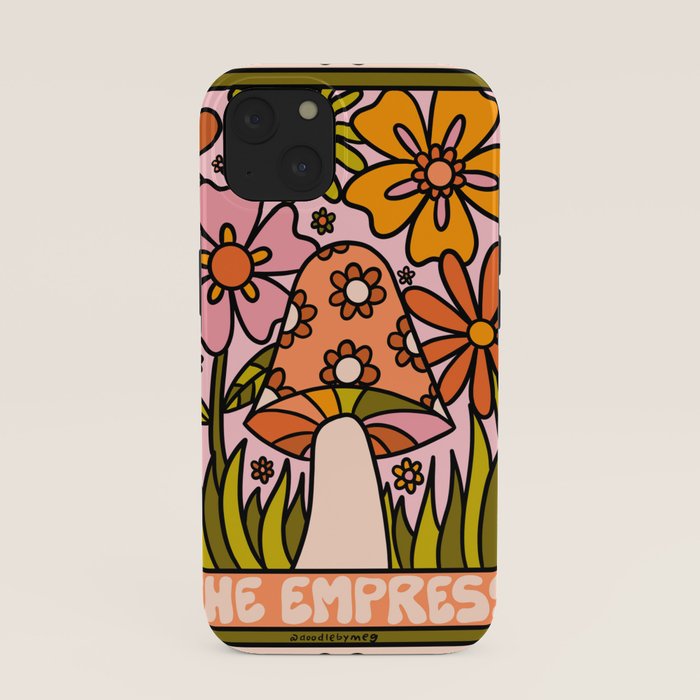 4. The Empress Mushroom iPhone Case