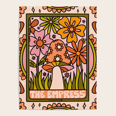 4. The Empress Mushroom Poster