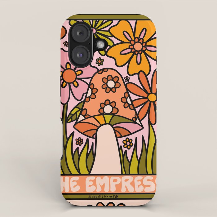 4. The Empress Mushroom iPhone Case