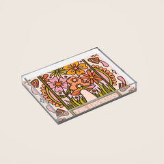 4. The Empress Mushroom Acrylic Tray
