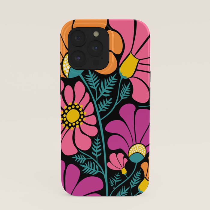 70s Disco Garden iPhone Case