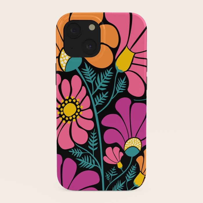 70s Disco Garden iPhone Case
