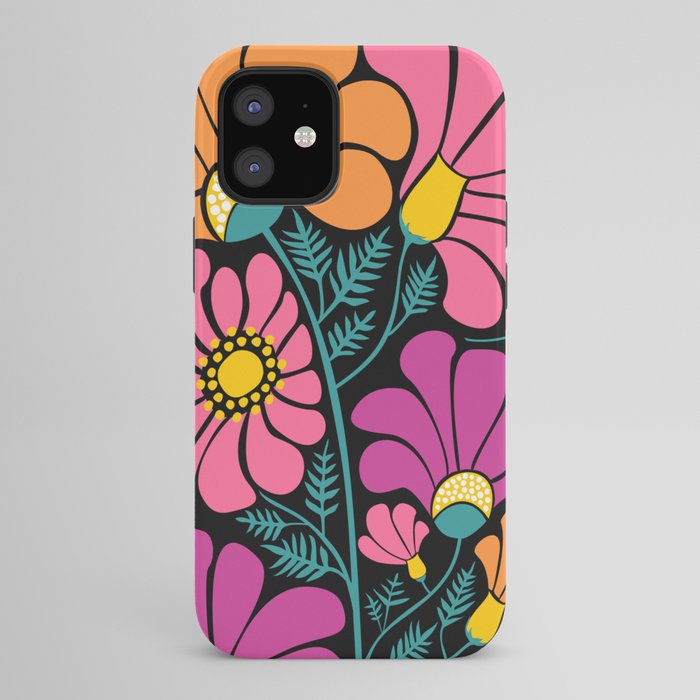 70s Disco Garden iPhone Case