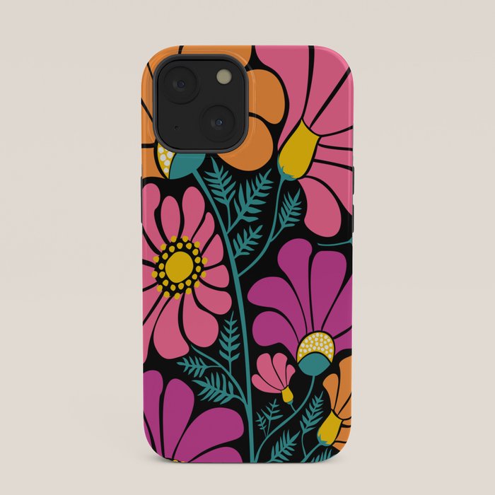 70s Disco Garden iPhone Case