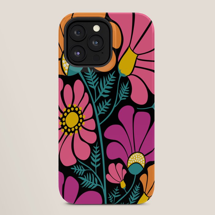 70s Disco Garden iPhone Case
