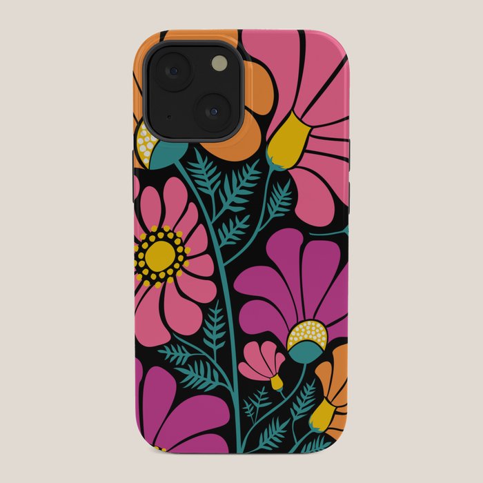70s Disco Garden iPhone Case