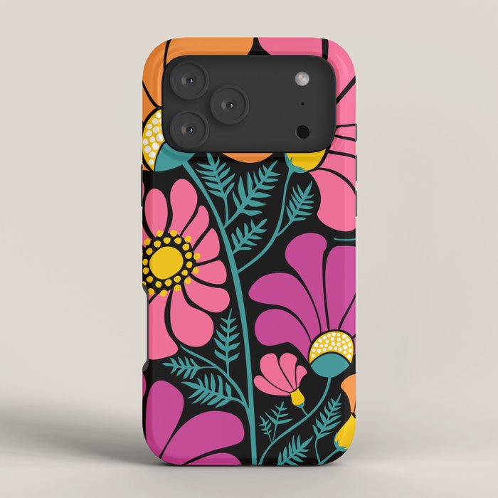 70s Disco Garden iPhone Case