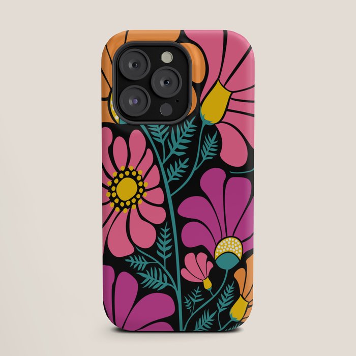 70s Disco Garden iPhone Case