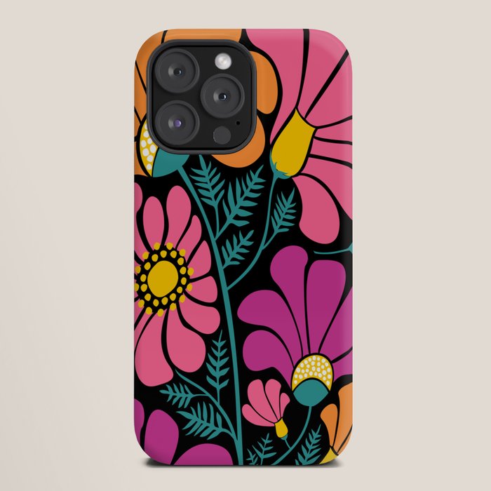 70s Disco Garden iPhone Case