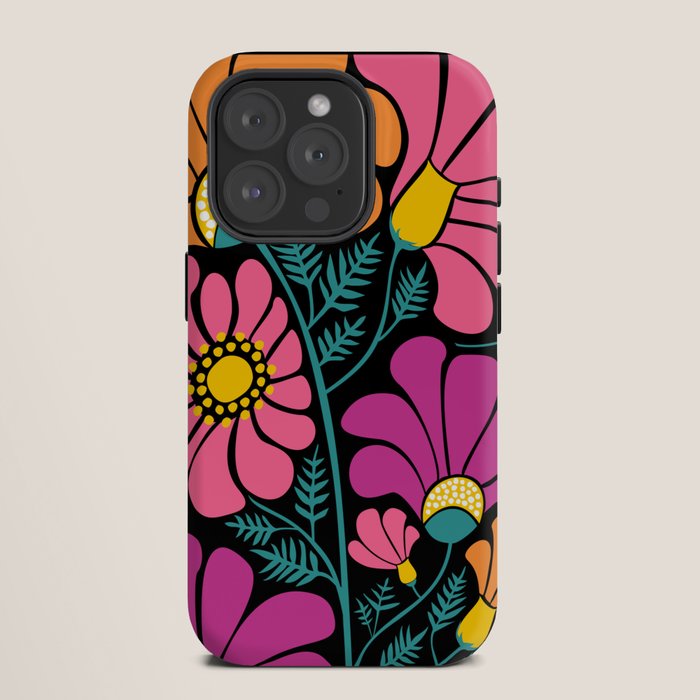 70s Disco Garden iPhone Case